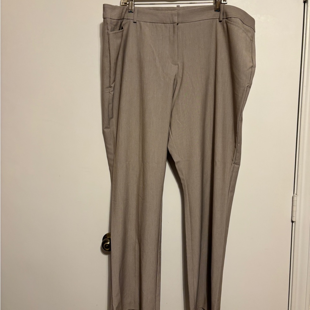 Worthington Modern Fit Beige Pants